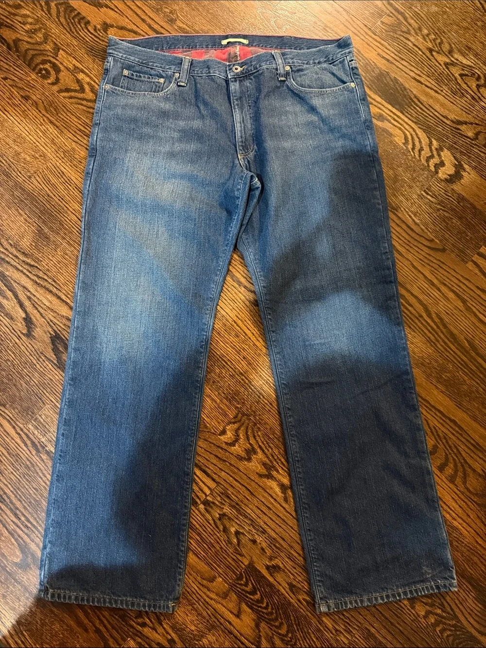 L.L.Bean Men's Double L Flannel-Lined Jeans